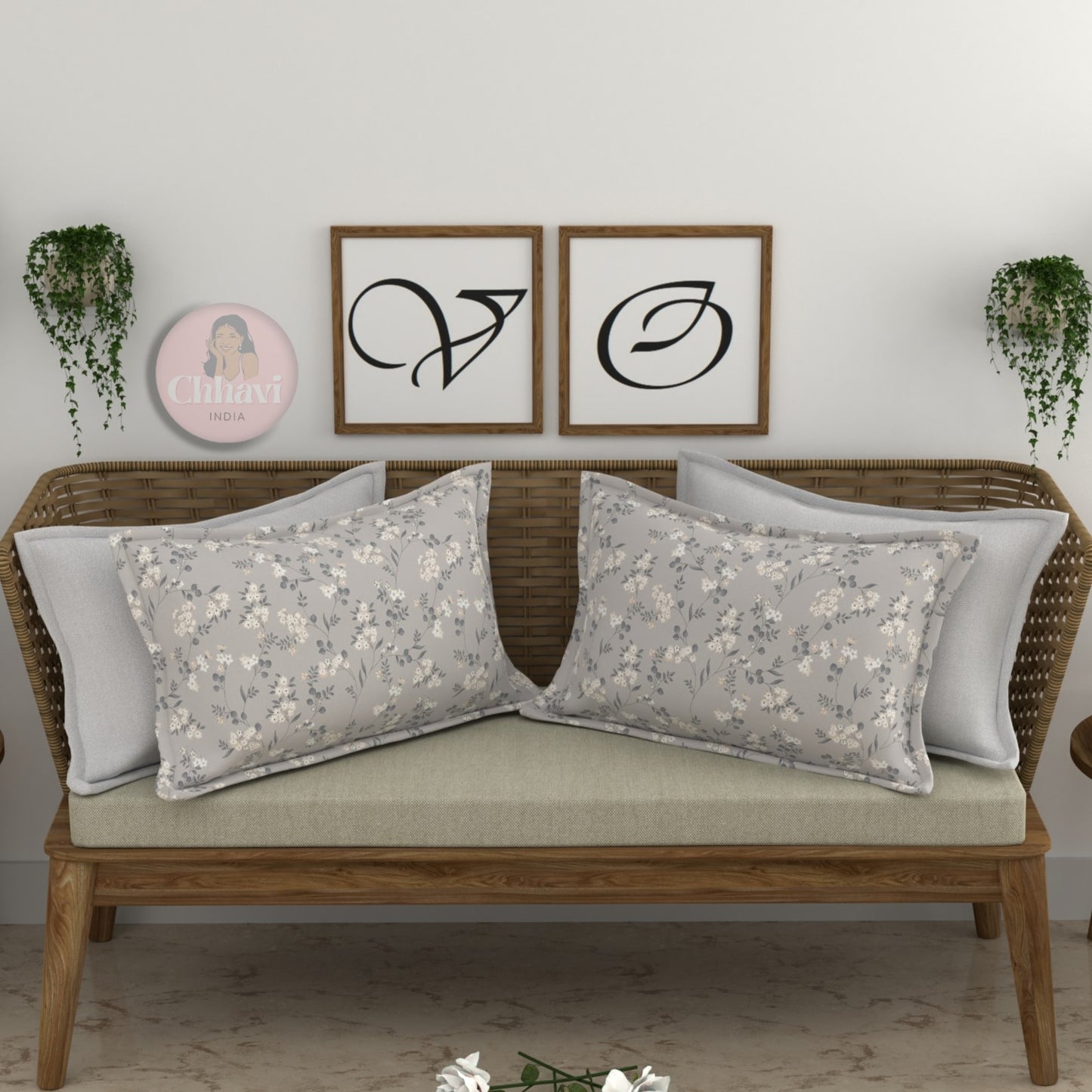 CHHAVI INDIA Microfiber Pillow Cover