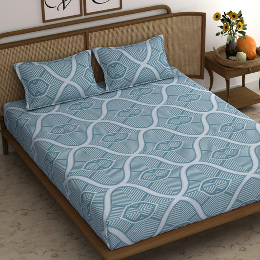 CHHAVI INDIA 210 TC Skin Safe Feel Soft Microfiber Bedsheet