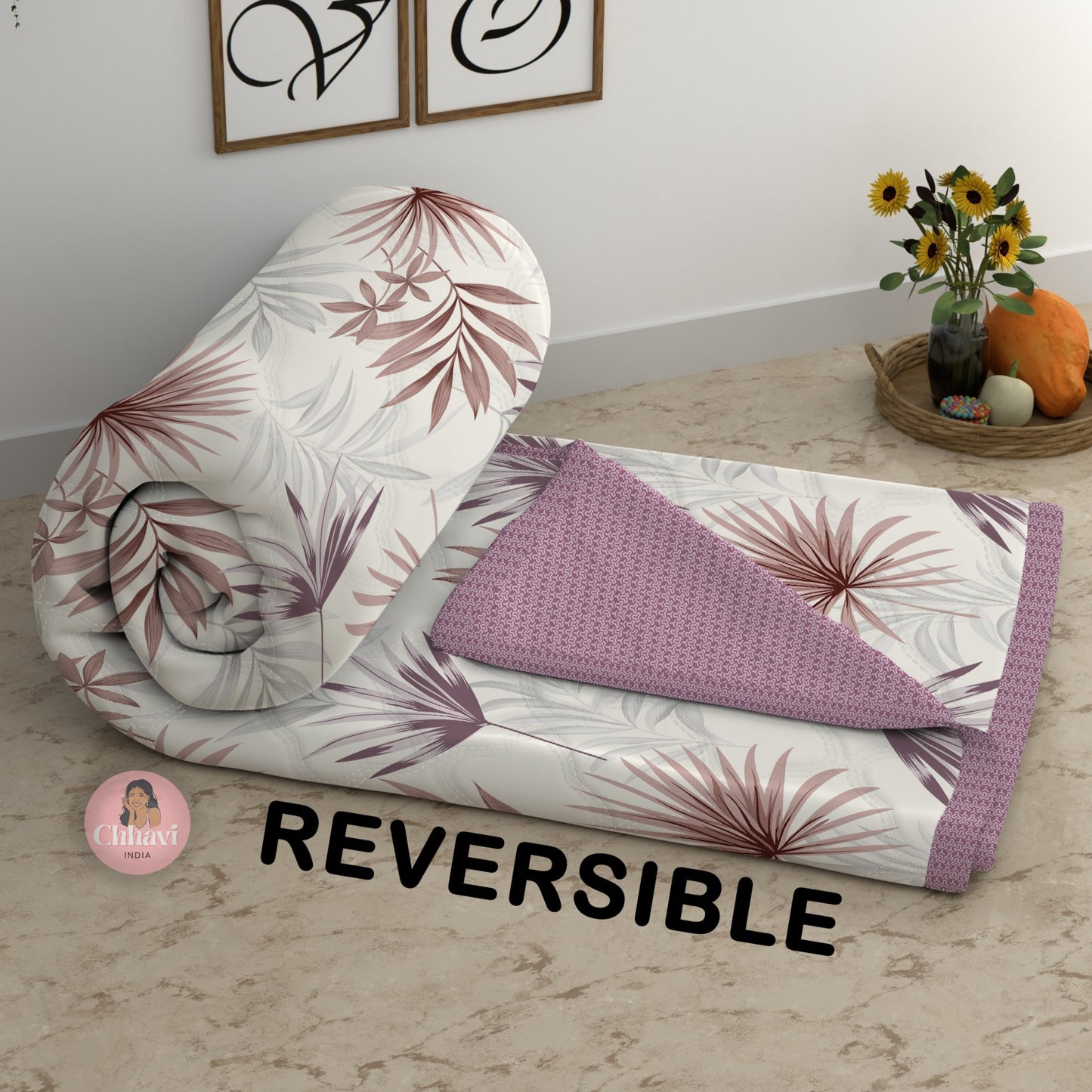 CHHAVI INDIA Printed Double Comforter for AC Room