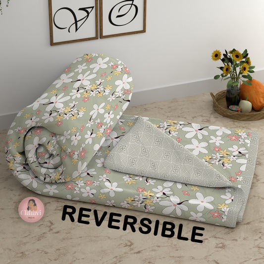CHHAVI INDIA Printed Double Comforter for AC Room