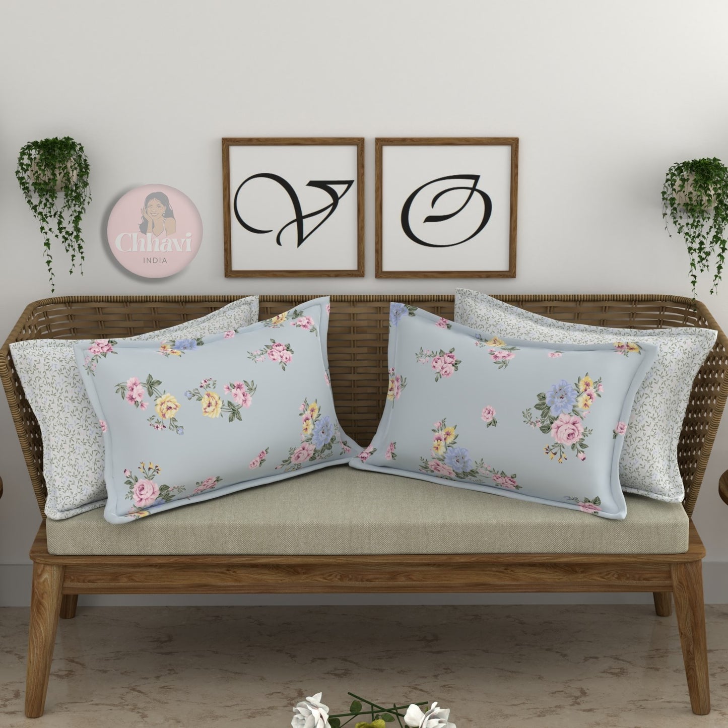 CHHAVI INDIA Microfiber Pillow Cover