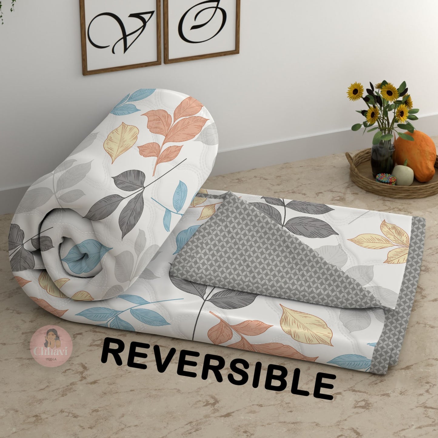 CHHAVI INDIA Printed Double Comforter for AC Room
