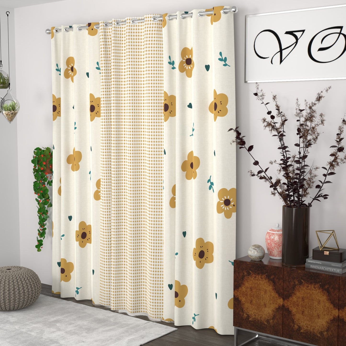 CHHAVI INDIA DESIGNER PRINTED DOOR CURTAIN
