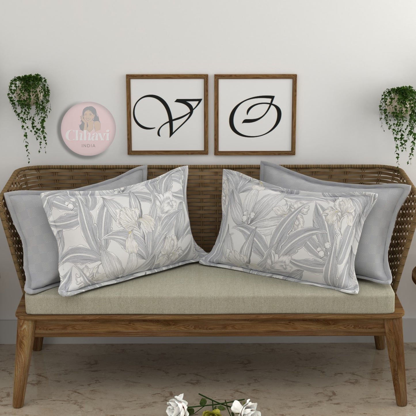 CHHAVI INDIA Microfiber Pillow Cover
