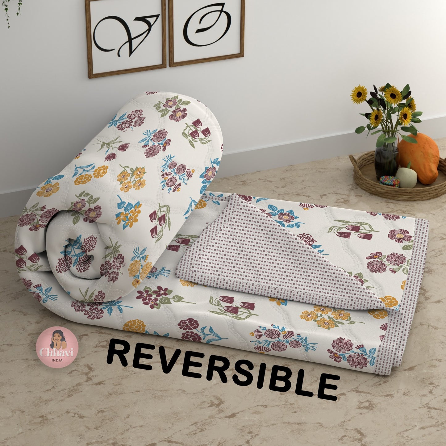 CHHAVI INDIA Printed Double Comforter for AC Room