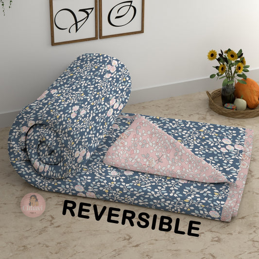 CHHAVI INDIA Printed Double Comforter for AC Room