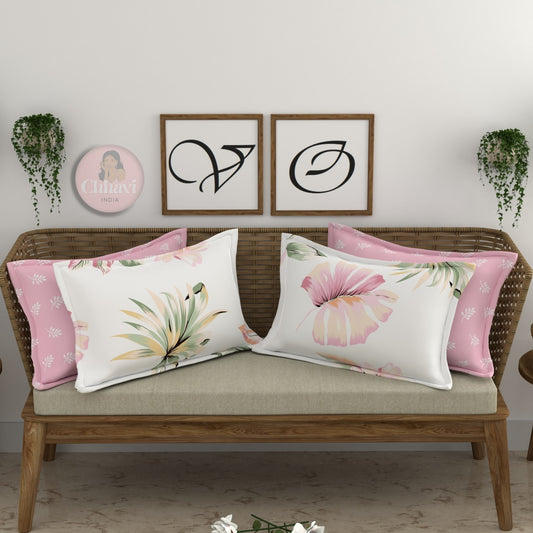 CHHAVI INDIA Microfiber Pillow Cover
