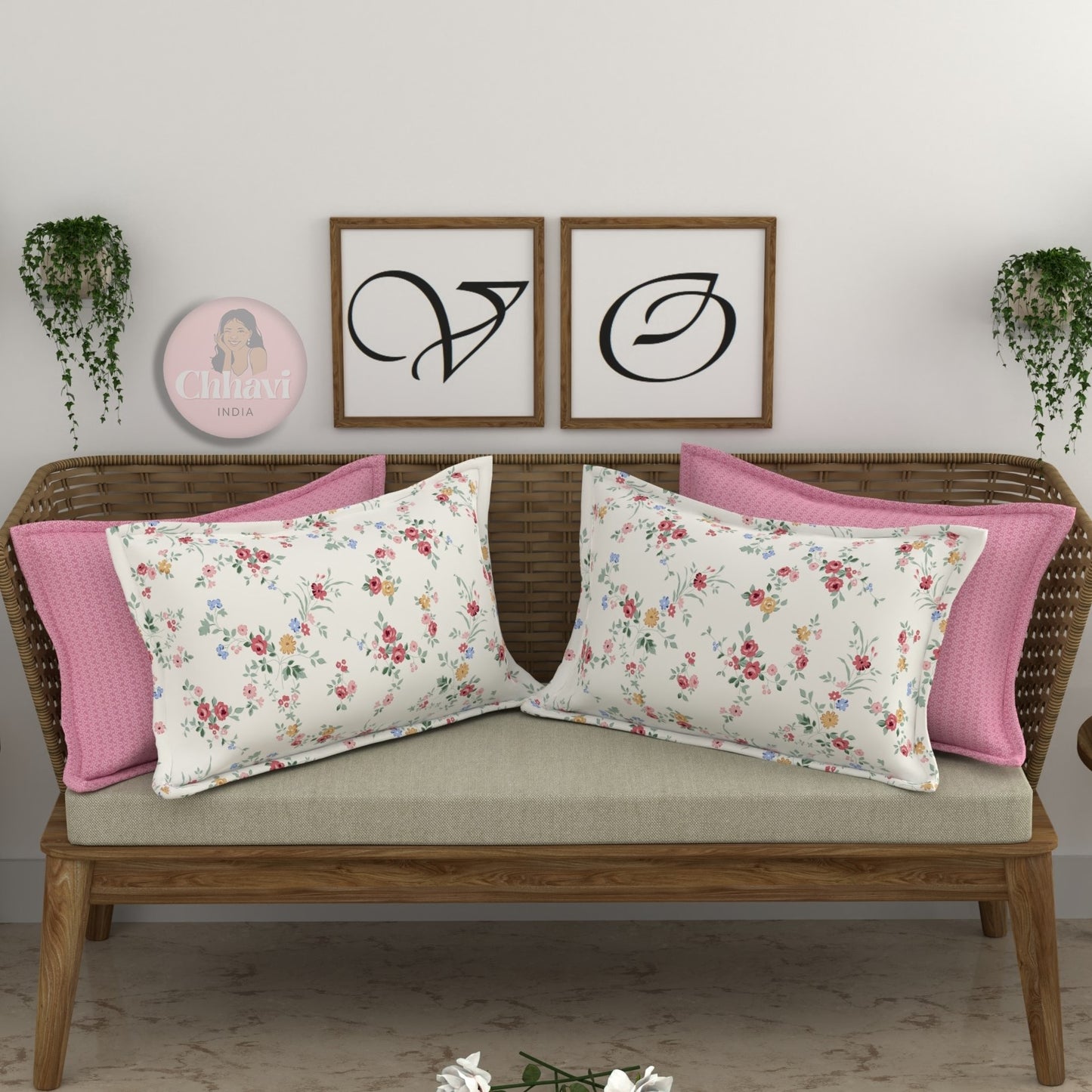 CHHAVI INDIA Microfiber Pillow Cover
