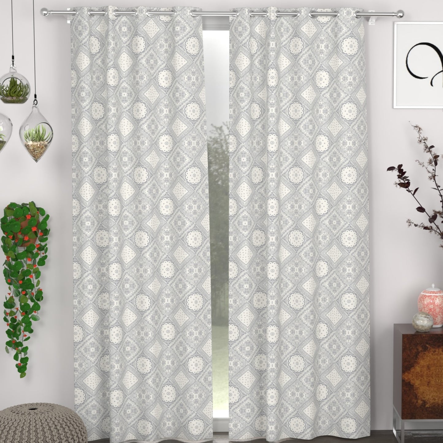 CHHAVI INDIA DESIGNER PRINTED DOOR CURTAIN