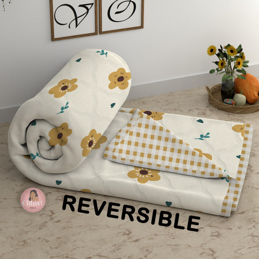 CHHAVI INDIA Printed Double Comforter for AC Room