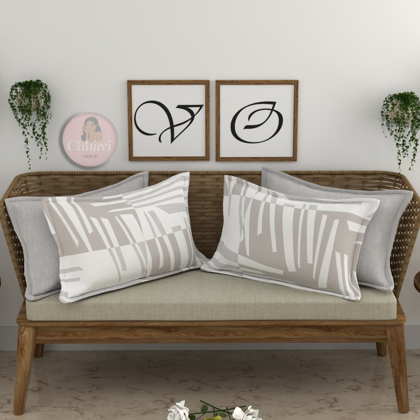CHHAVI INDIA Microfiber Pillow Cover