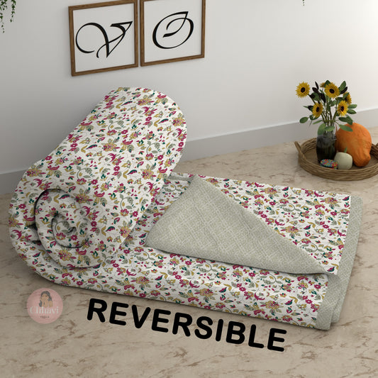 CHHAVI INDIA Printed Double Comforter for AC Room