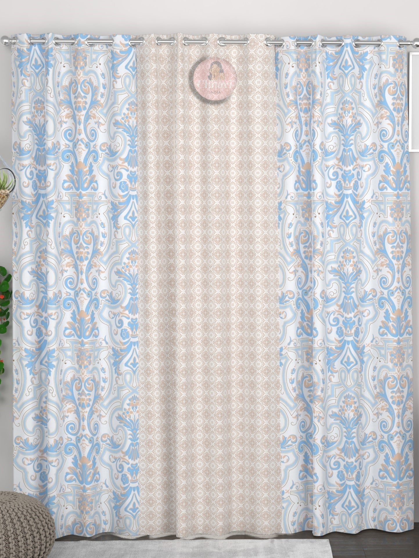 CHHAVI INDIA DESIGNER PRINTED DOOR CURTAIN