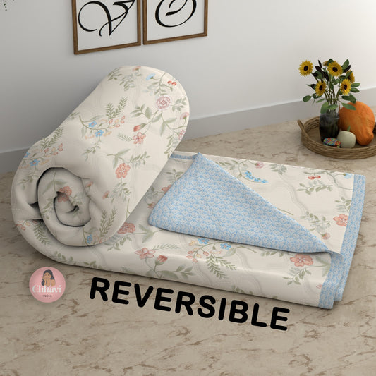 CHHAVI INDIA Printed Double Comforter for AC Room