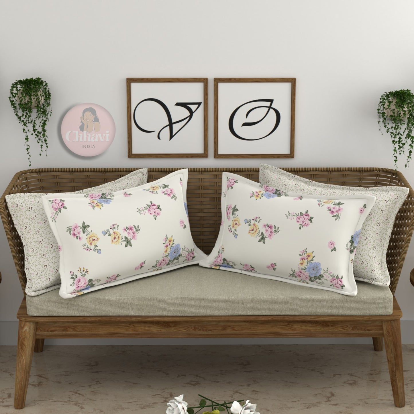 CHHAVI INDIA Microfiber Pillow Cover
