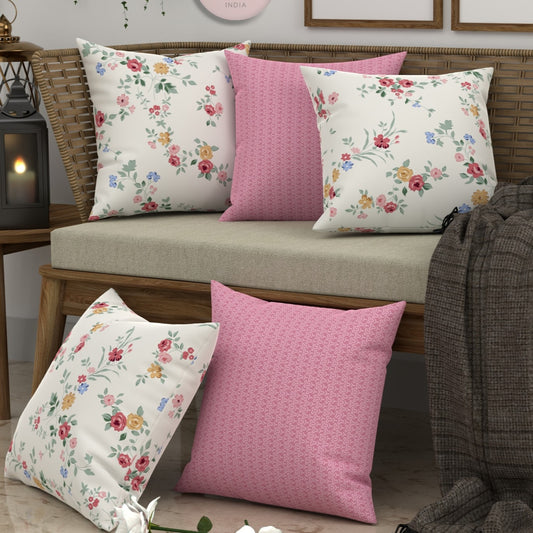 CHHAVI INDIA Microfiber Cushions Cover