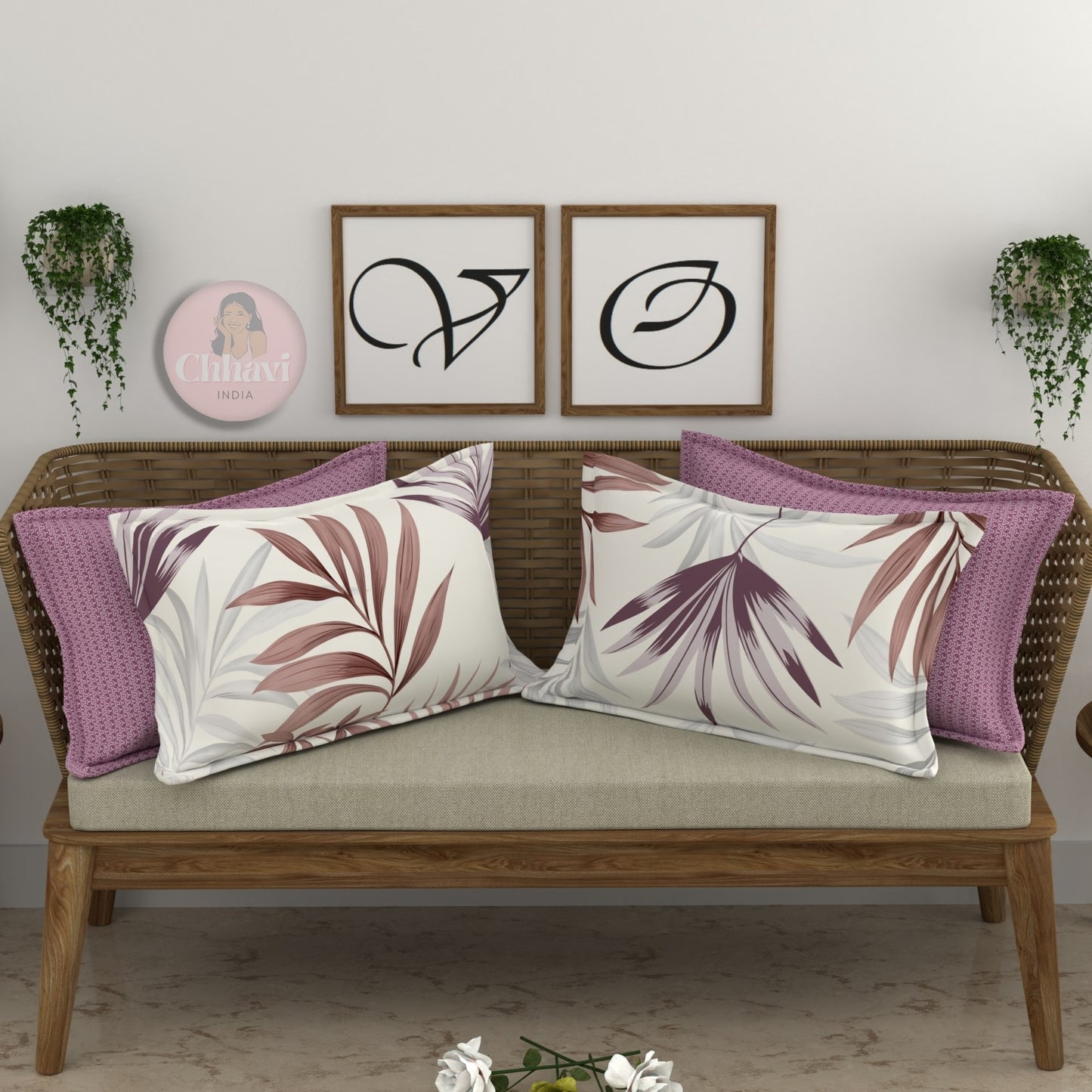 CHHAVI INDIA Microfiber Pillow Cover