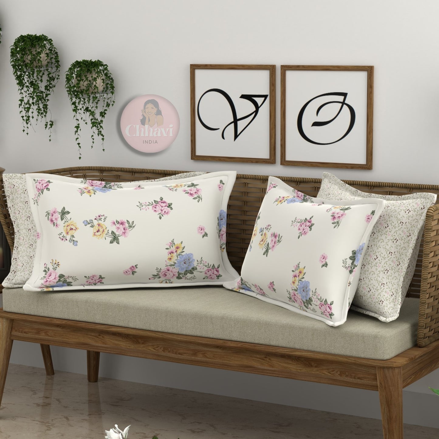 CHHAVI INDIA Microfiber Pillow Cover