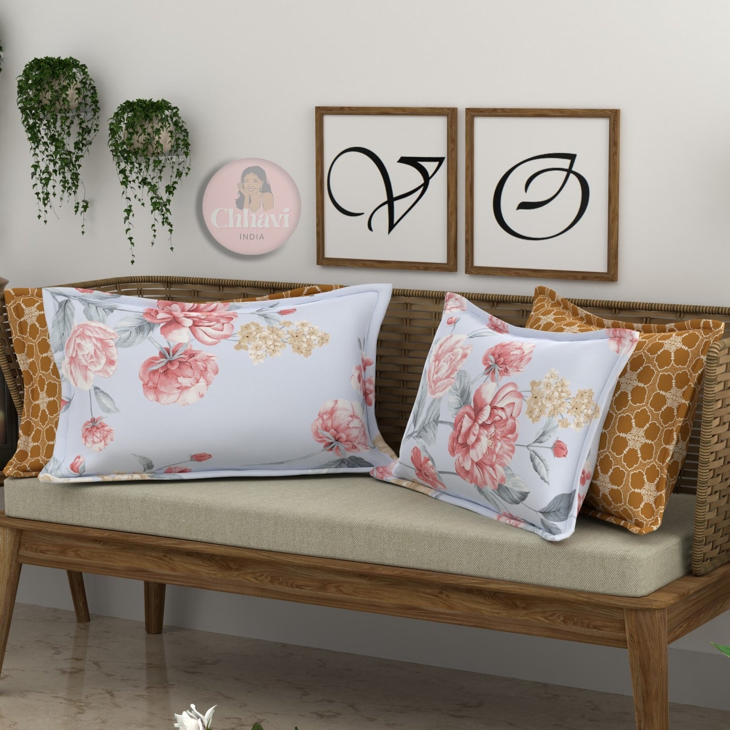 CHHAVI INDIA Microfiber Pillow Cover