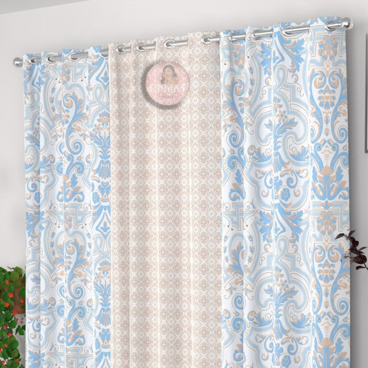 CHHAVI INDIA DESIGNER PRINTED DOOR CURTAIN PACK OF 3