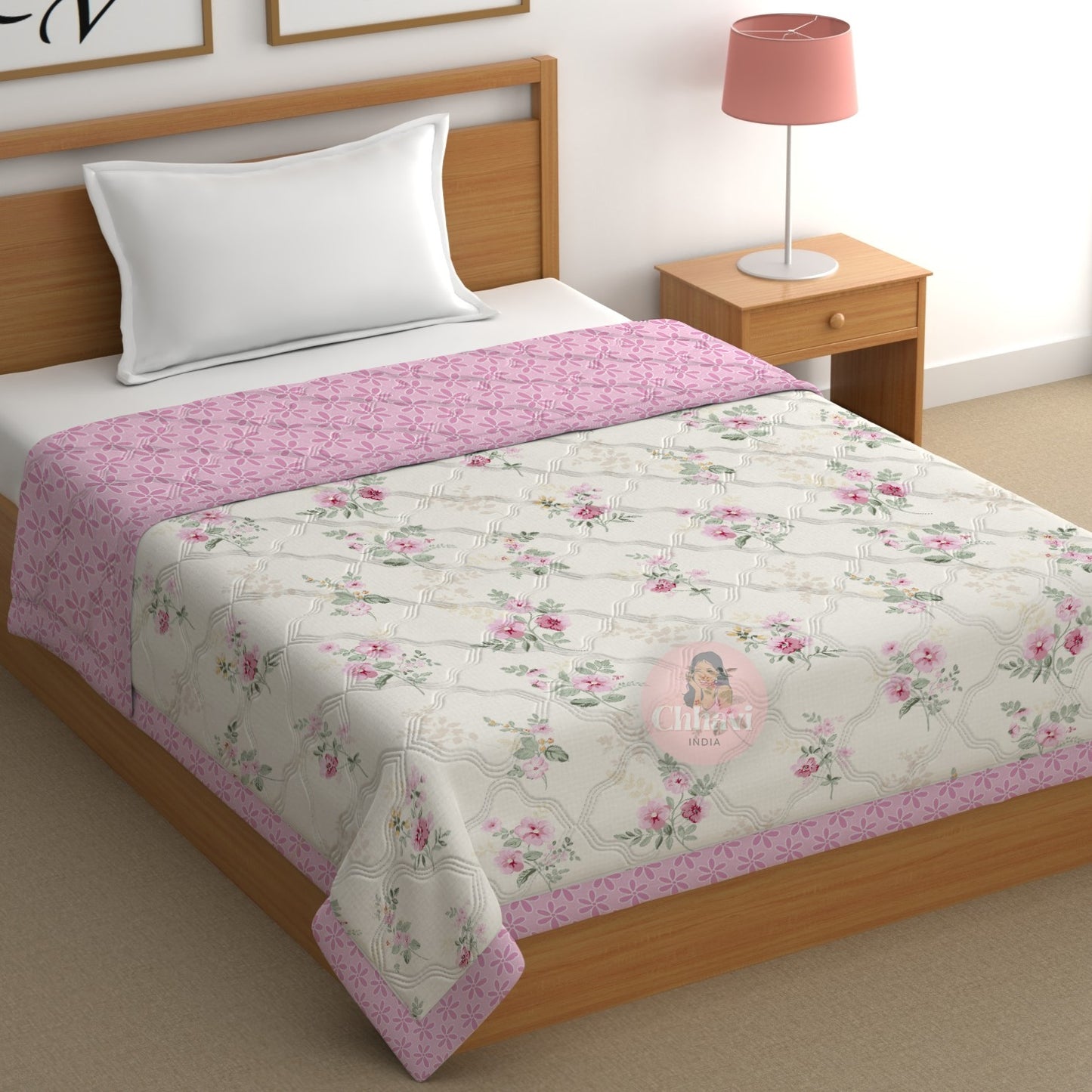 Chhavi india 210 TC single Bed Comforter