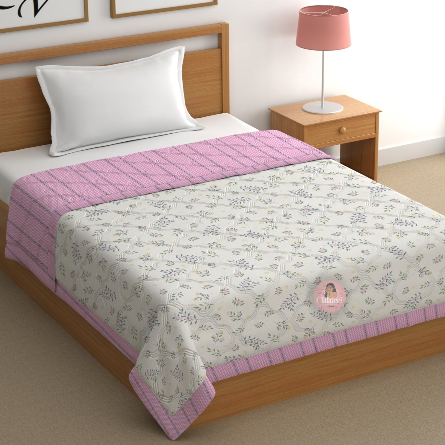Chhavi india 210 TC single Bed Comforter