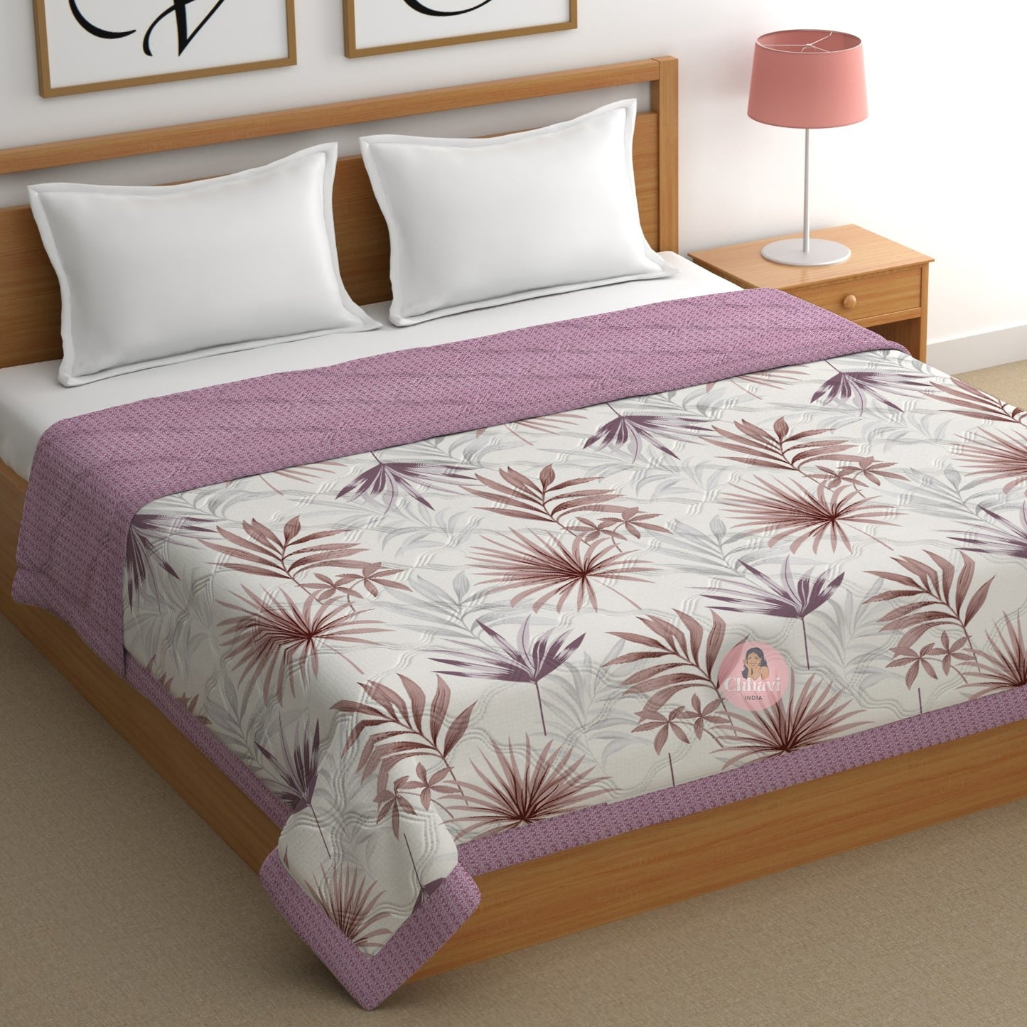 CHHAVI INDIA Printed Double Comforter for AC Room