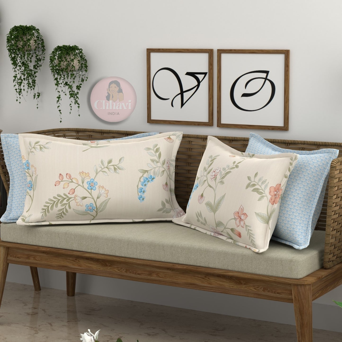 CHHAVI INDIA Microfiber Pillow Cover
