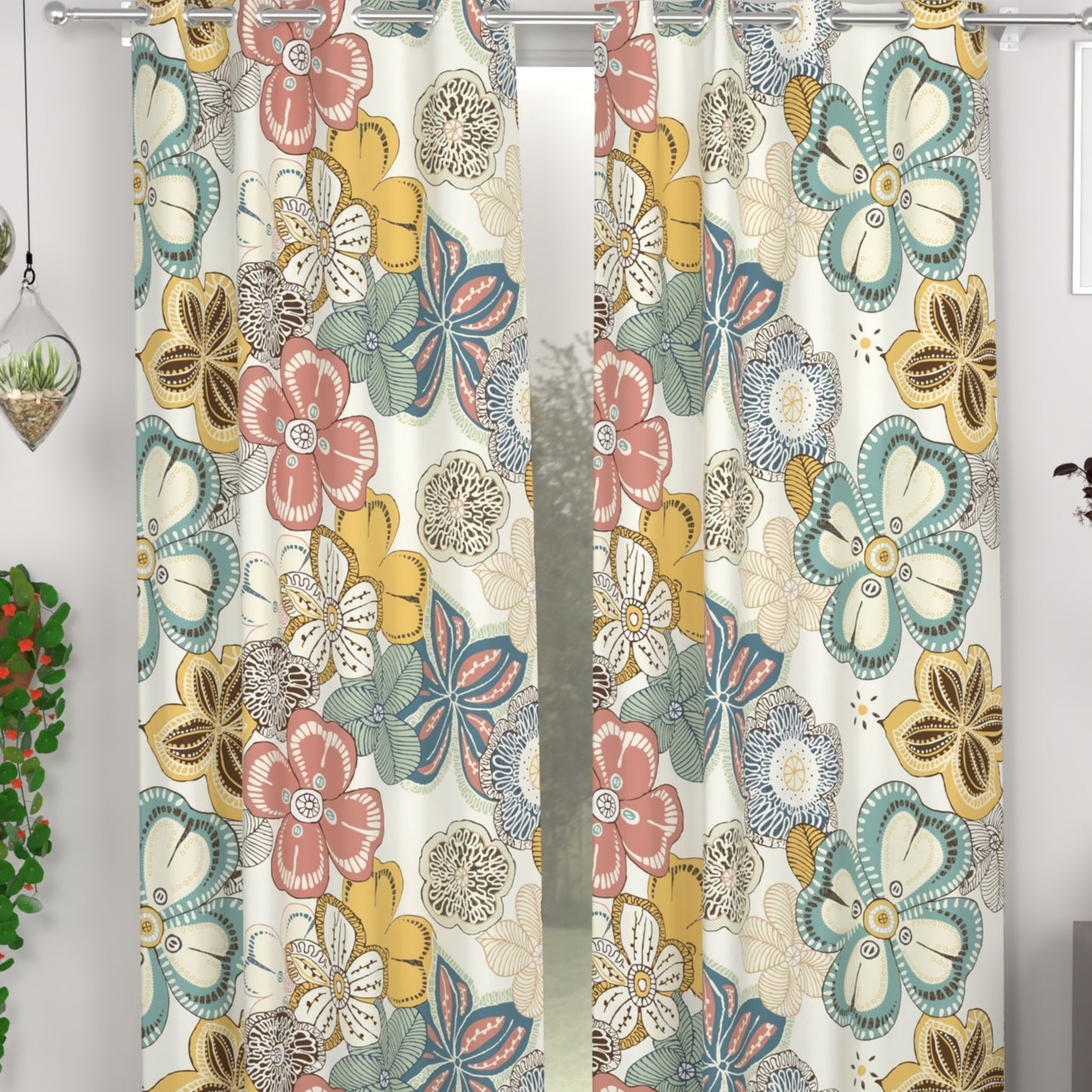CHHAVI INDIA DESIGNER PRINTED DOOR CURTAIN