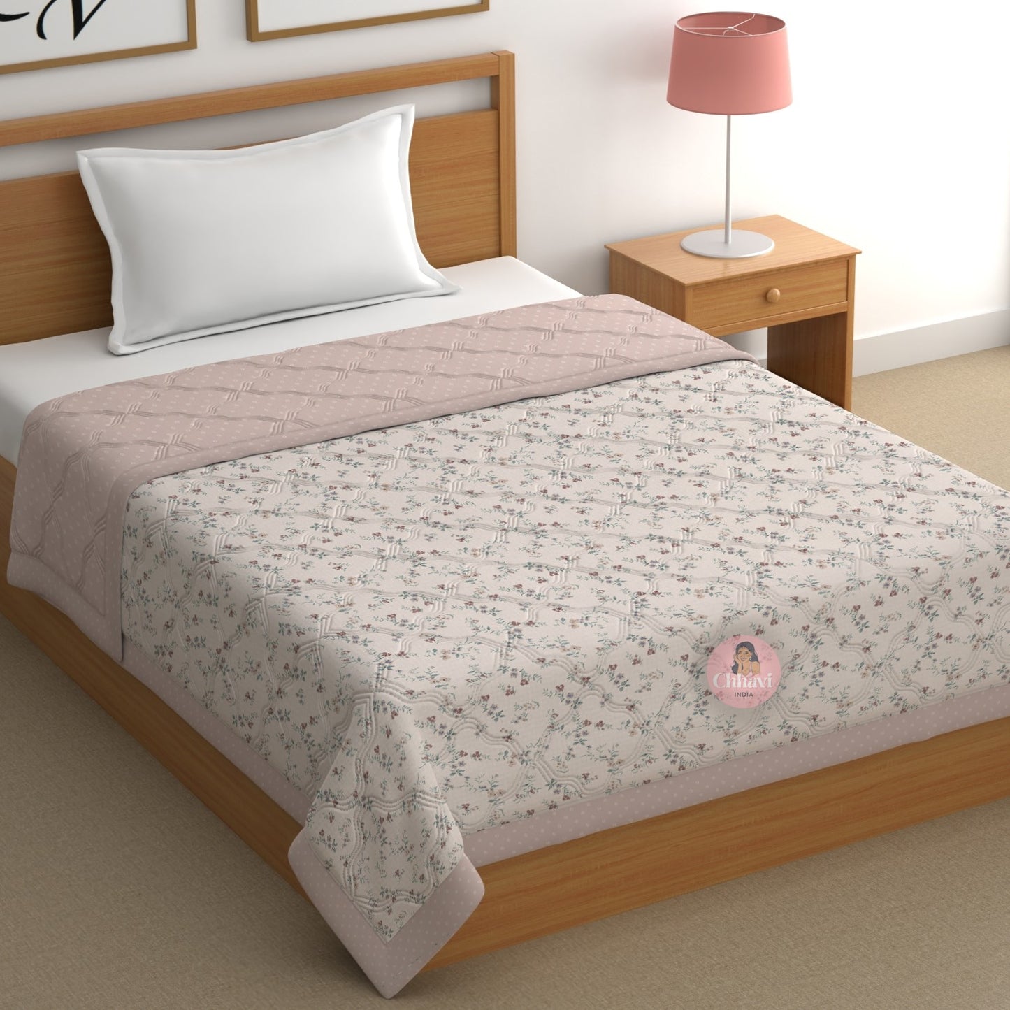 Chhavi india 210 TC single Bed Comforter
