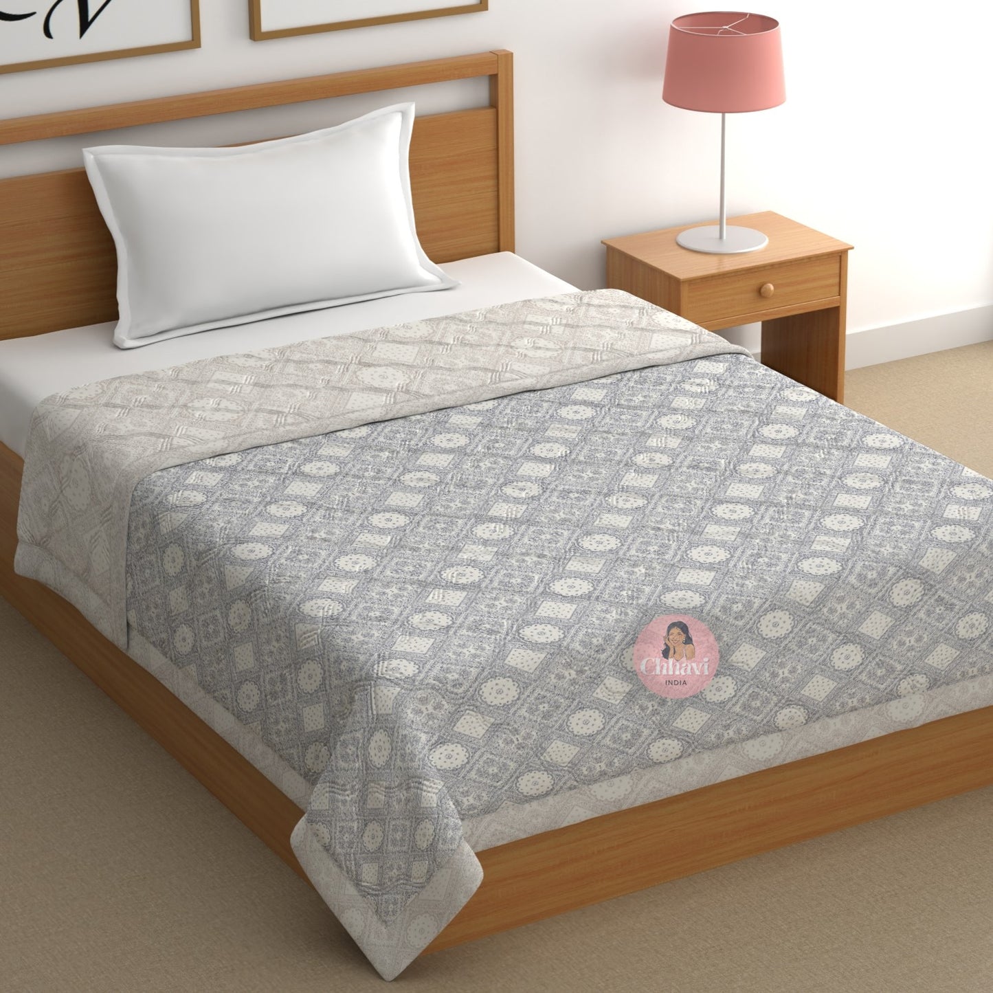 Chhavi india 210 TC single Bed Comforter