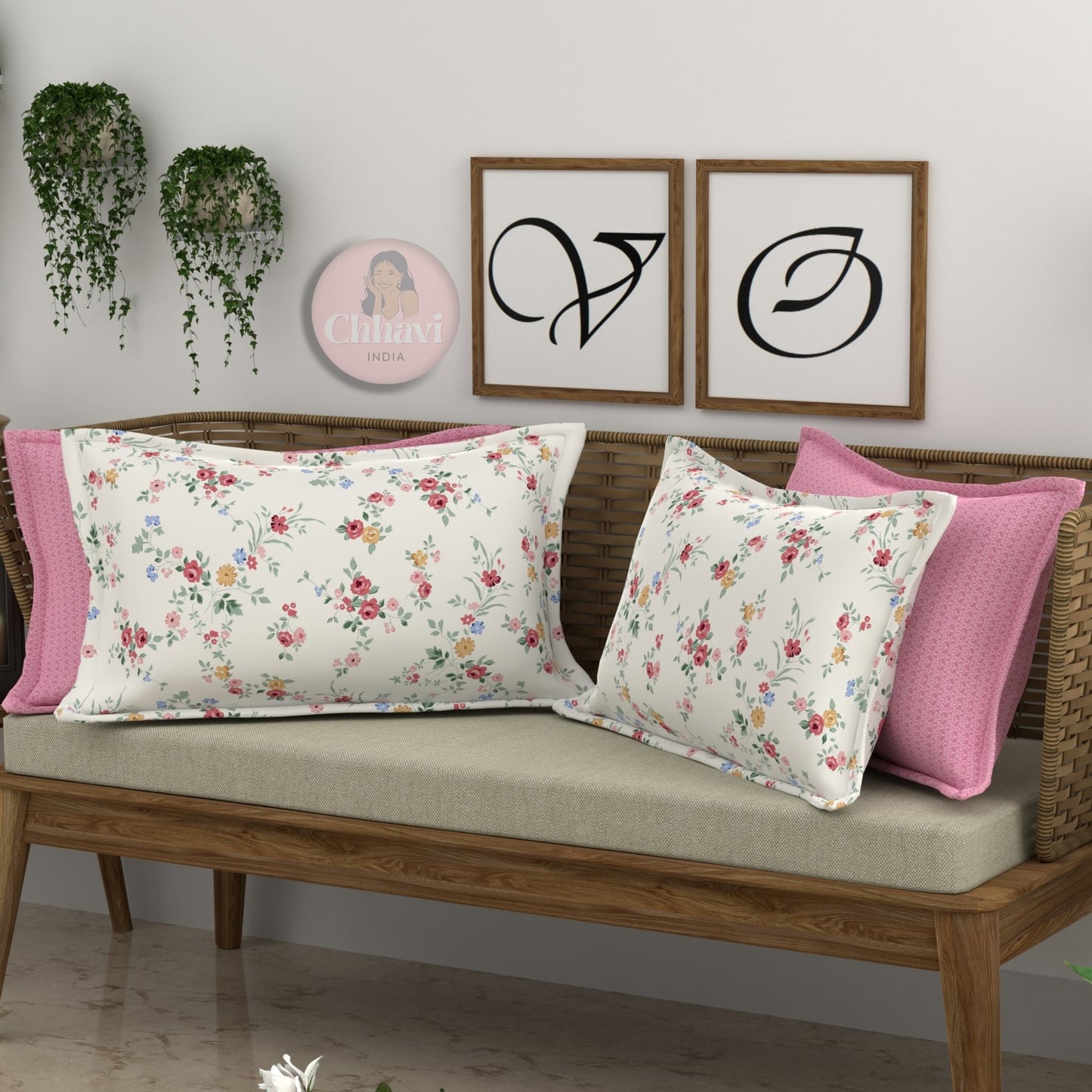 CHHAVI INDIA Microfiber Pillow Cover