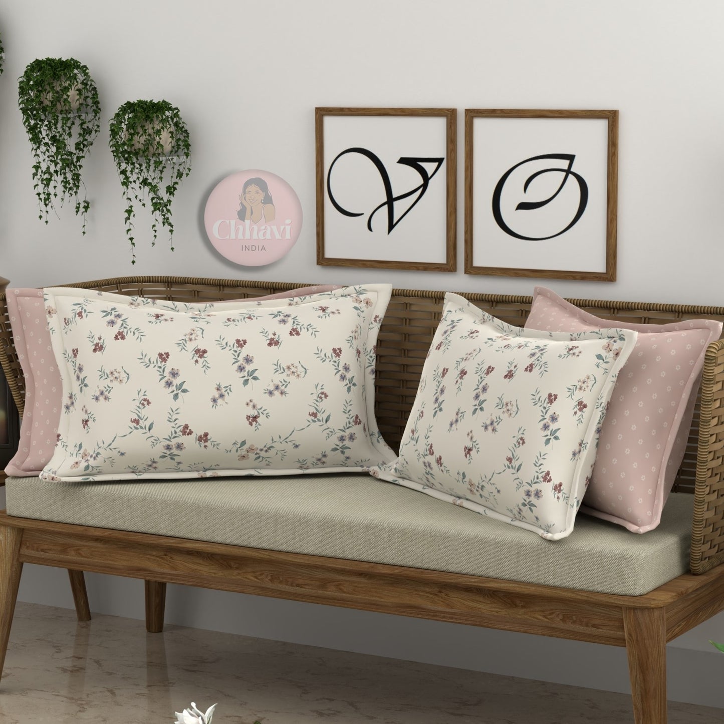 CHHAVI INDIA Microfiber Pillow Cover