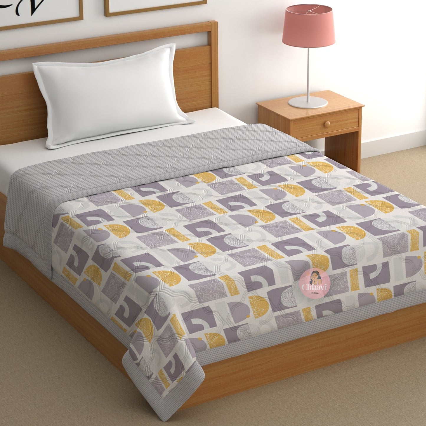 Chhavi india 210 TC single Bed Comforter