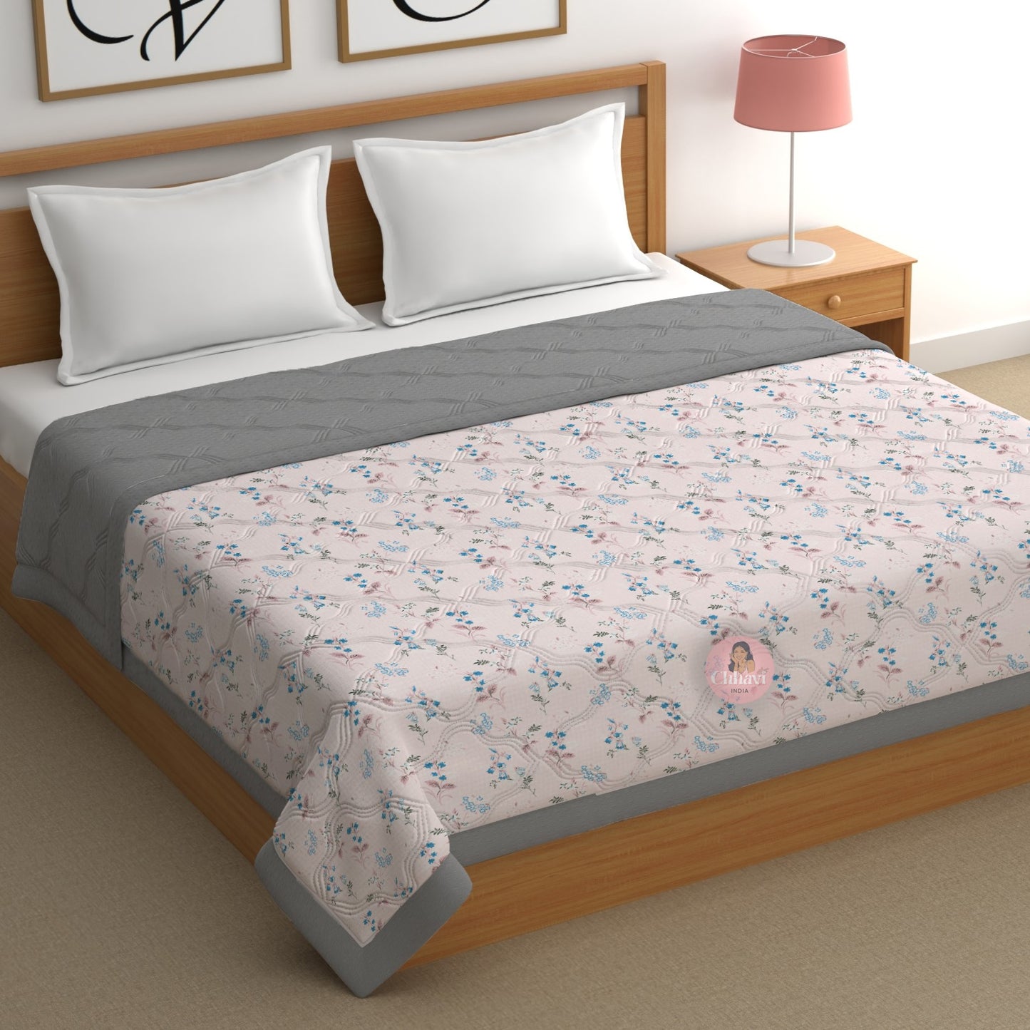 CHHAVI INDIA Printed Double Comforter for AC Room