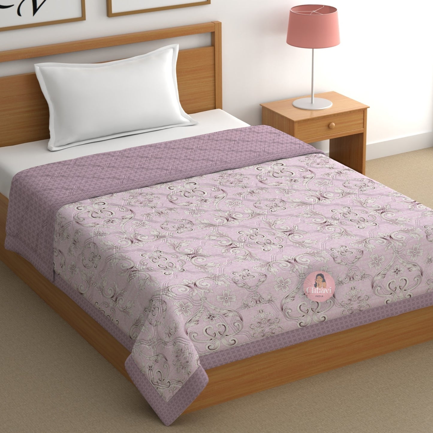 Chhavi india 210 TC single Bed Comforter