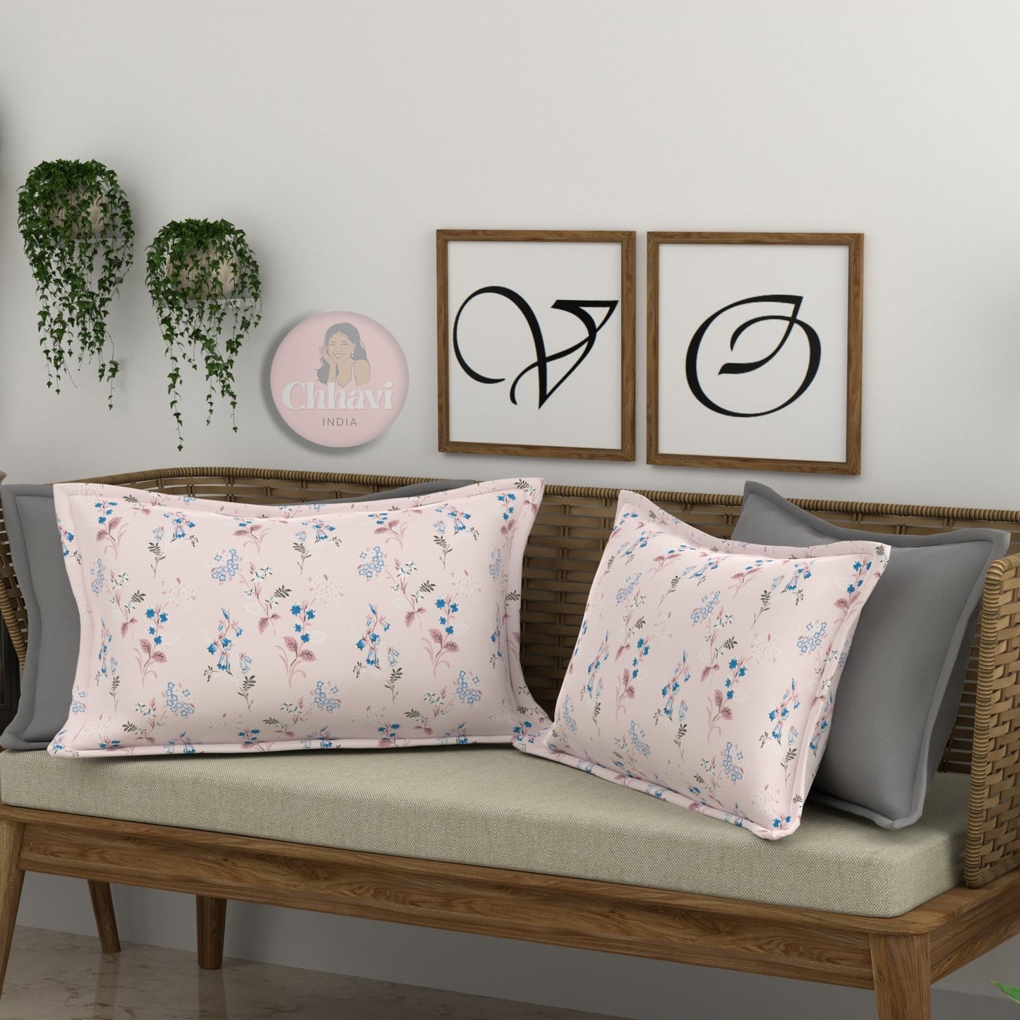 CHHAVI INDIA Microfiber Pillow Cover