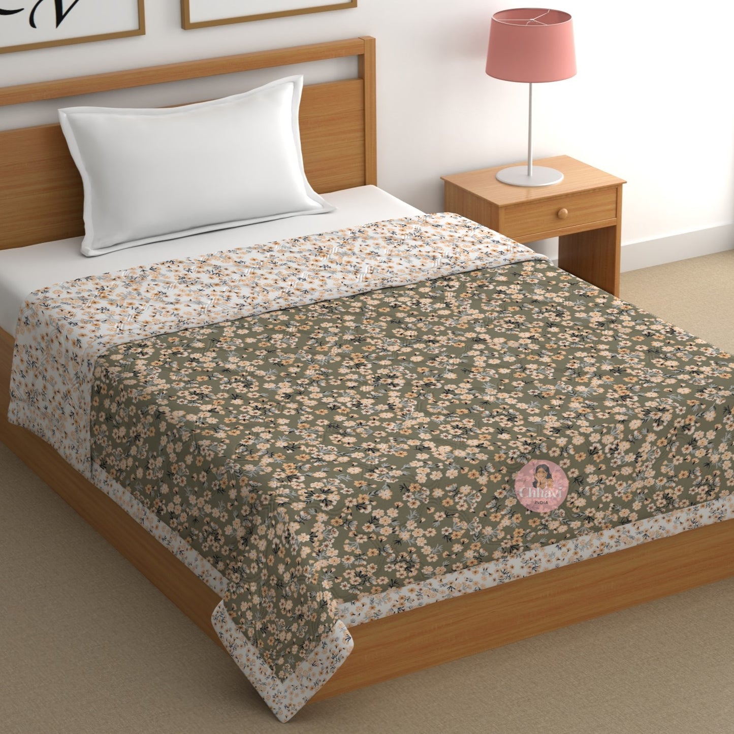 Chhavi india 210 TC single Bed Comforter