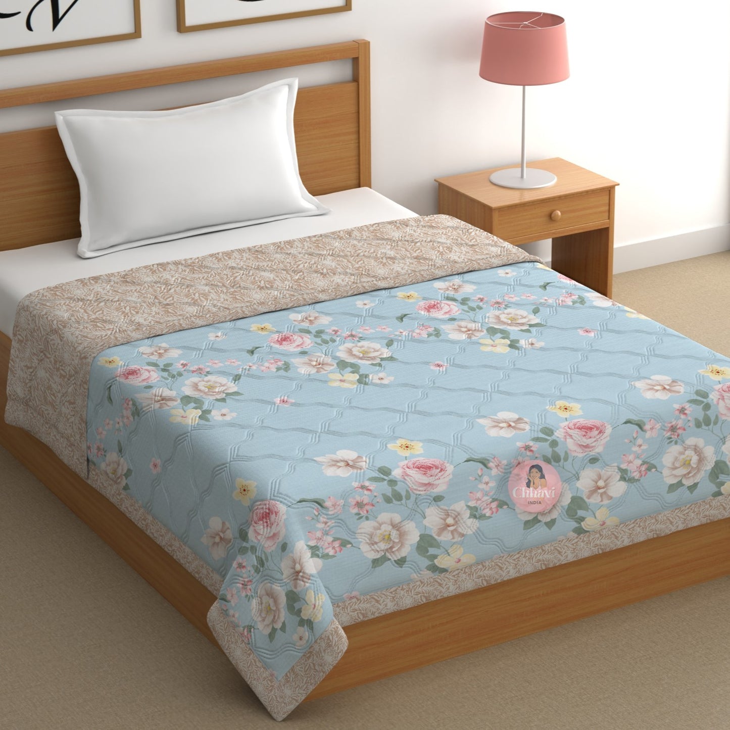 Chhavi india 210 TC single Bed Comforter