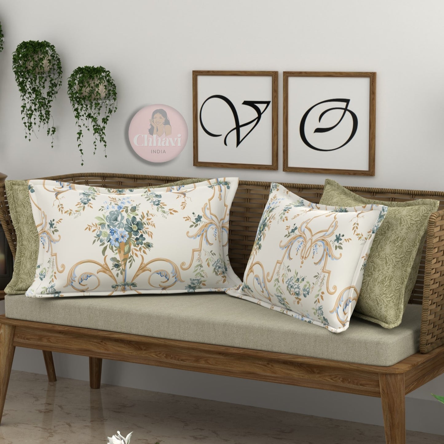 CHHAVI INDIA Microfiber Pillow Cover