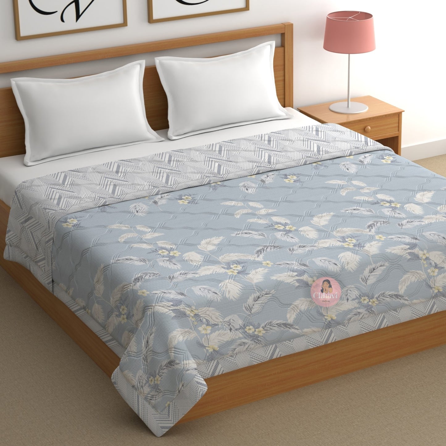 CHHAVI INDIA Printed Double Comforter for AC Room