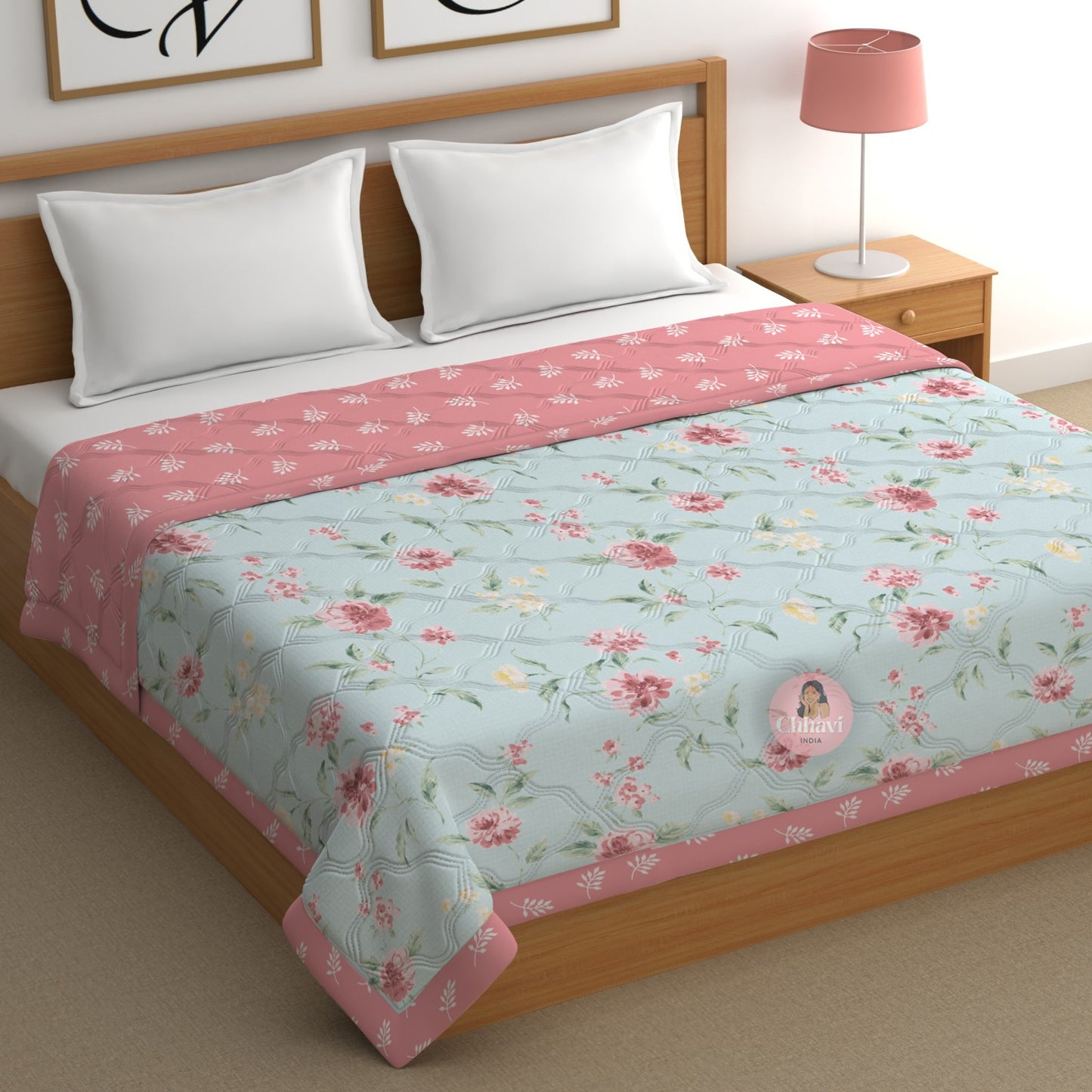 CHHAVI INDIA Printed Double Comforter for AC Room