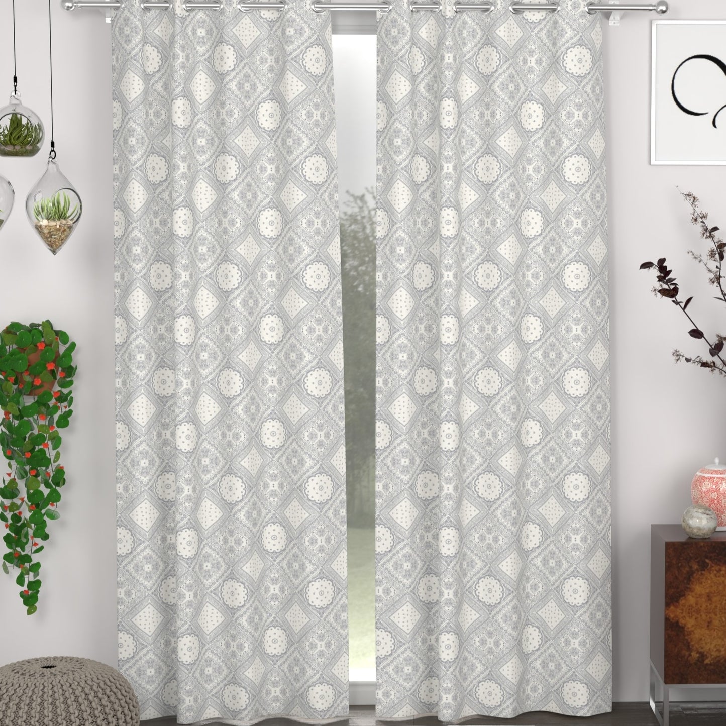 CHHAVI INDIA DESIGNER PRINTED DOOR CURTAIN