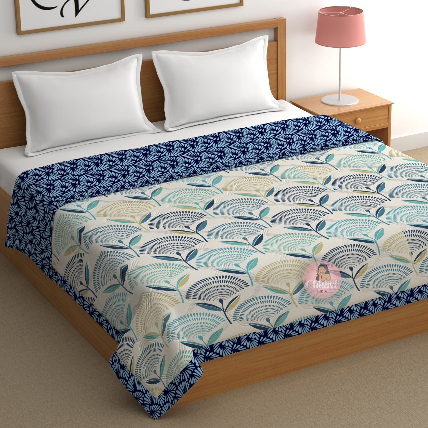CHHAVI INDIA Printed Double Comforter for AC Room
