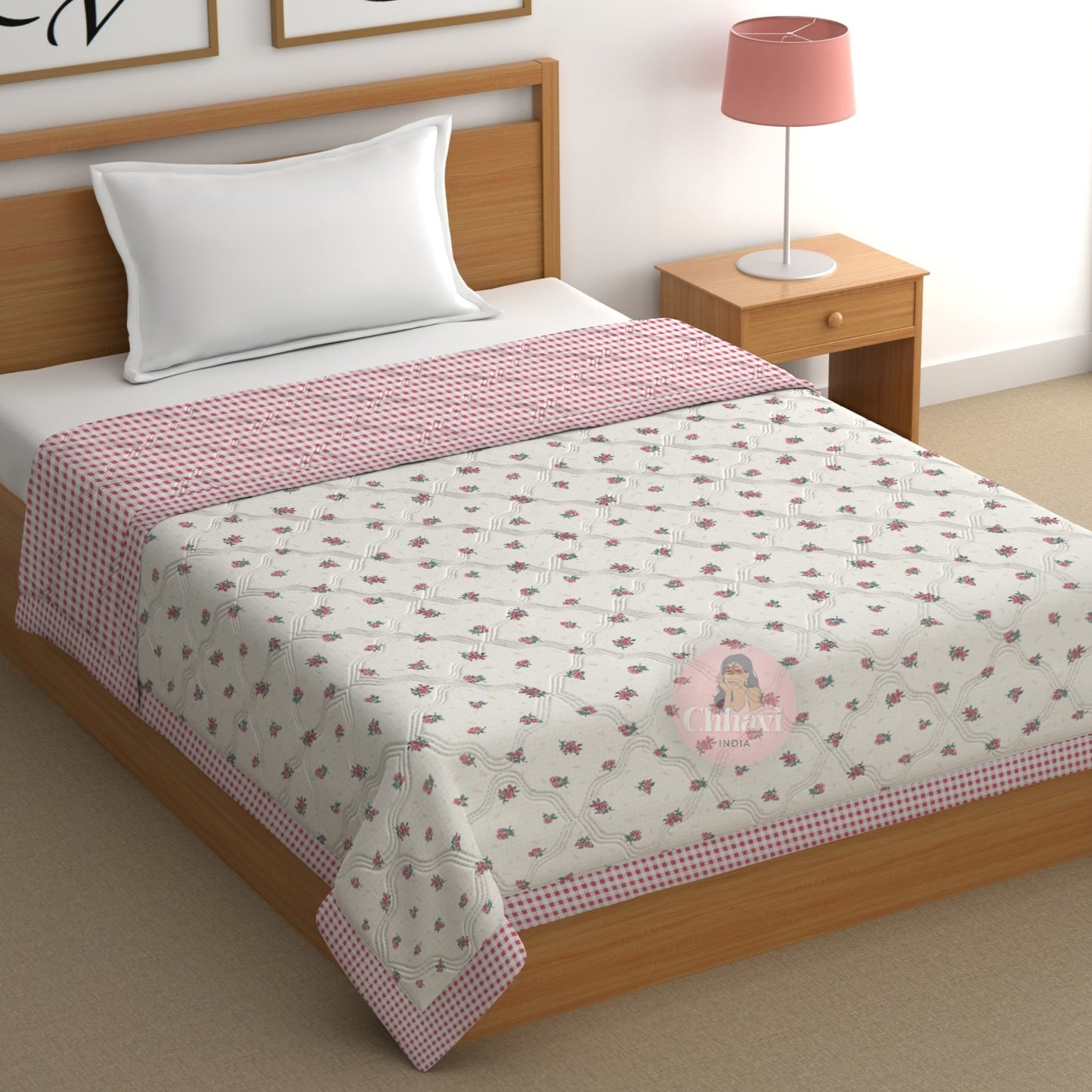 Chhavi india 210 TC single Bed Comforter