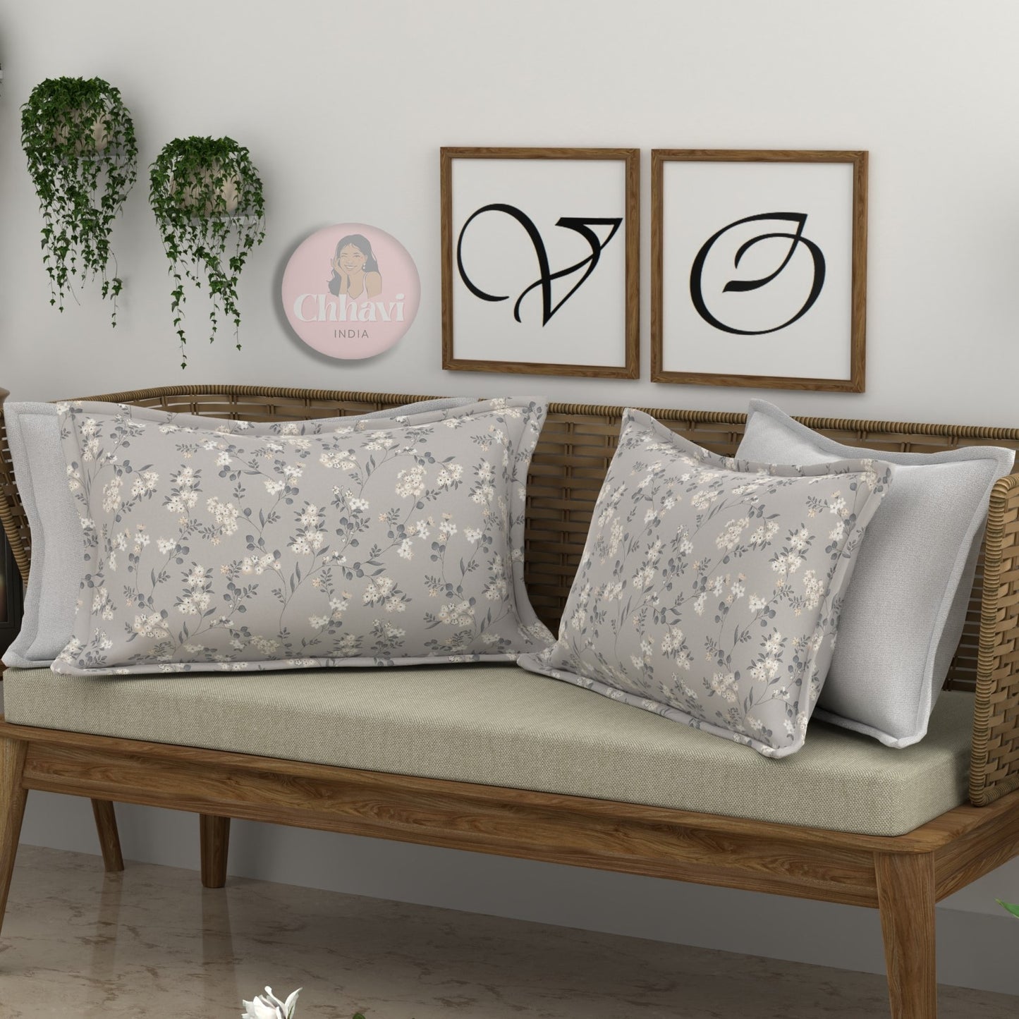 CHHAVI INDIA Microfiber Pillow Cover