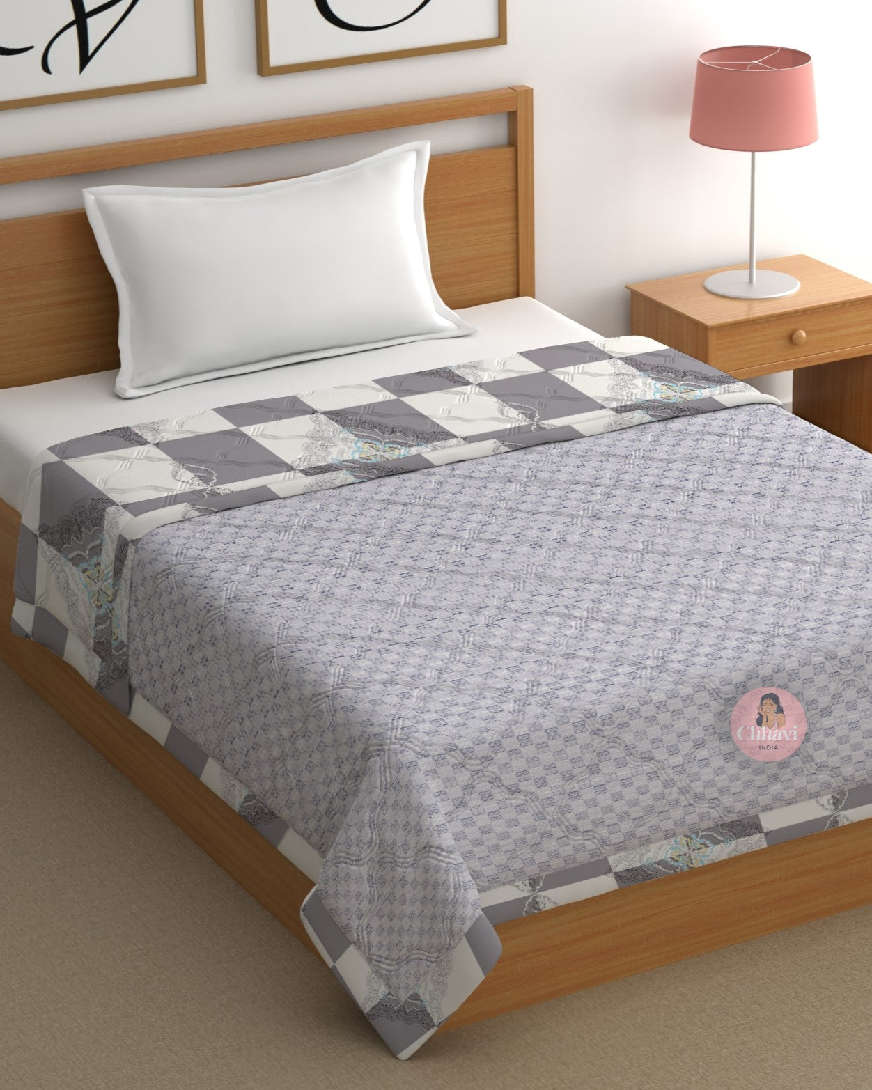 Chhavi india 210 TC single Bed Comforter