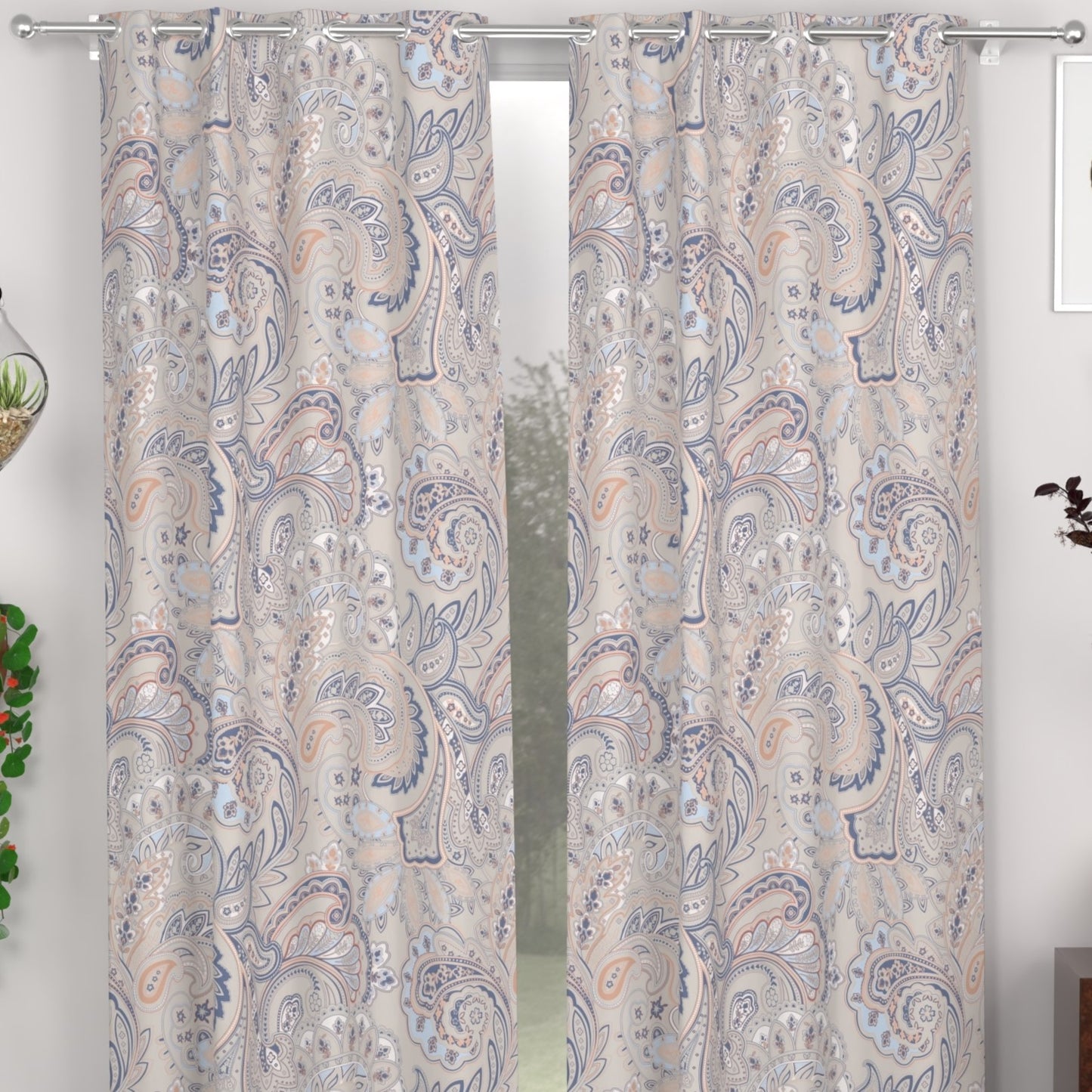 CHHAVI INDIA DESIGNER PRINTED DOOR CURTAIN