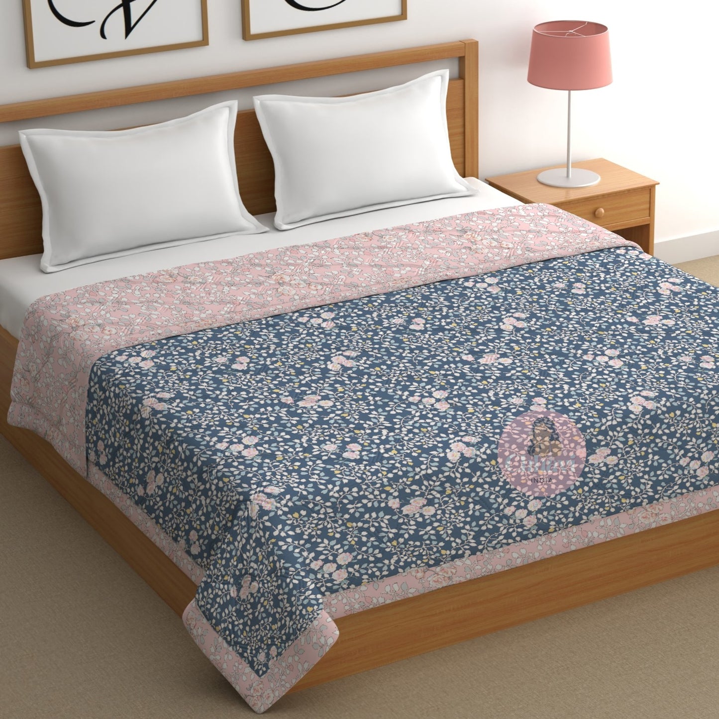 CHHAVI INDIA Printed Double Comforter for AC Room