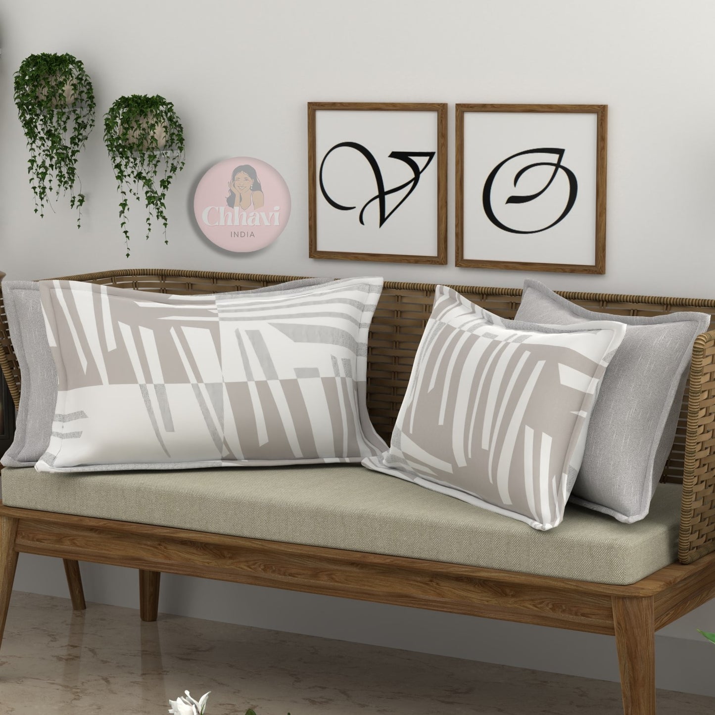 CHHAVI INDIA Microfiber Pillow Cover
